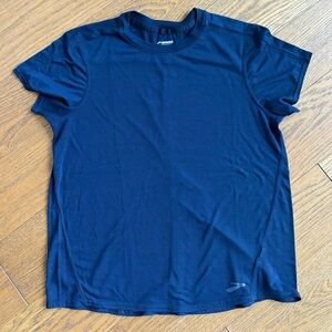 Brooks Dark Blue Short Sleeve Tee